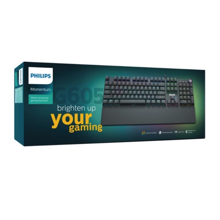 کیبورد گیمینگ مخصوص بازی فیلیپس Philips Gaming Keyboard G605 SPK8605