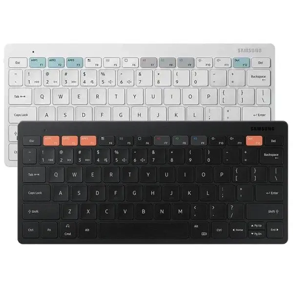 کیبورد بی سیم سامسونگ با قابلیت اتصال همزمان به سه دستگاه Samsung Trio 500 Smart Keyboard EJ-B3400