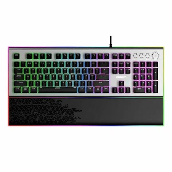 کیبورد مخصوص بازی فیلیپس مدل SPK8614 Philips SPK8614 Gaming Keyboard