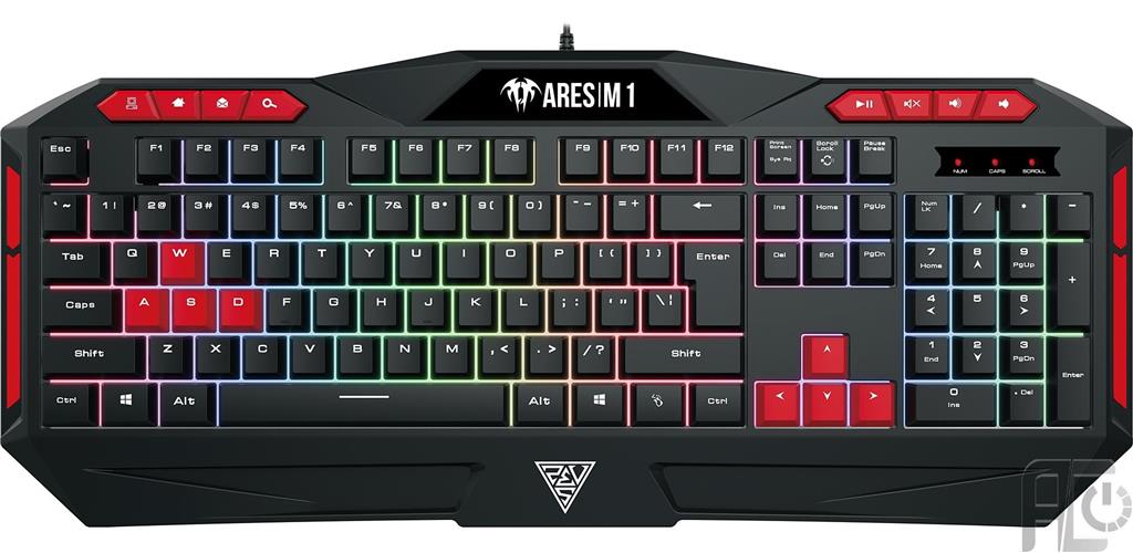 Keyboard: Gamdias Poseidon M1 Gaming