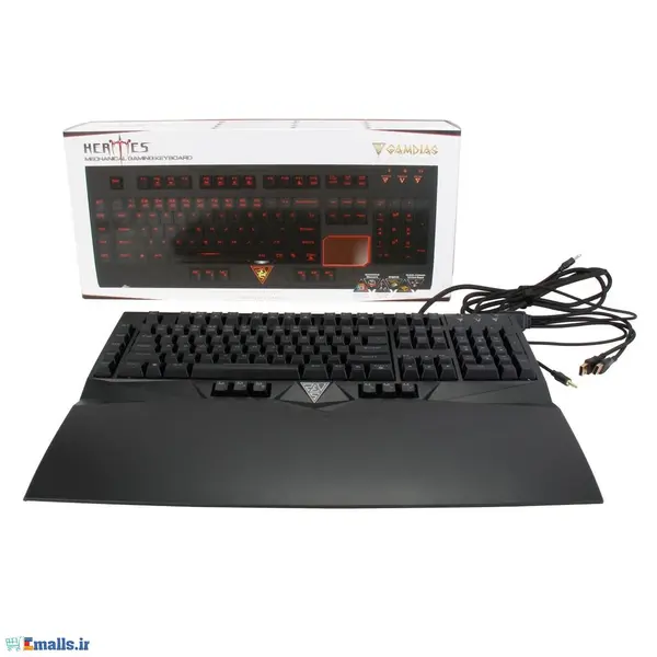 کیبورد گیم دیاس مدل 2010 GamDias GKB2010 HERMES Ultimate Mechanical Keyboard