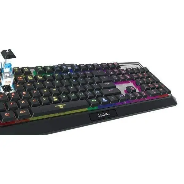 Keyboard: Gamdias Hermes P3 Gaming