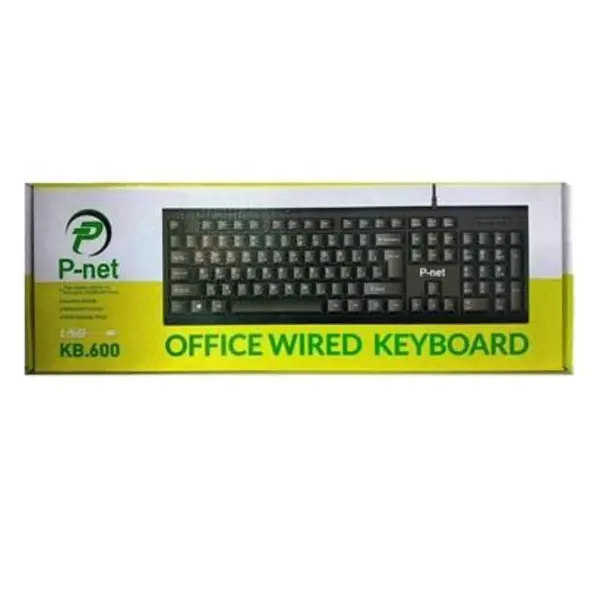 کیبورد USB برند P-NET مدل KB600