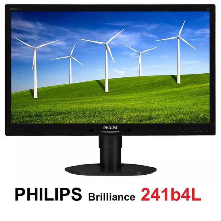 مانیتور 24 اینچ LED اسپیکر دار مدل philips 241b4L