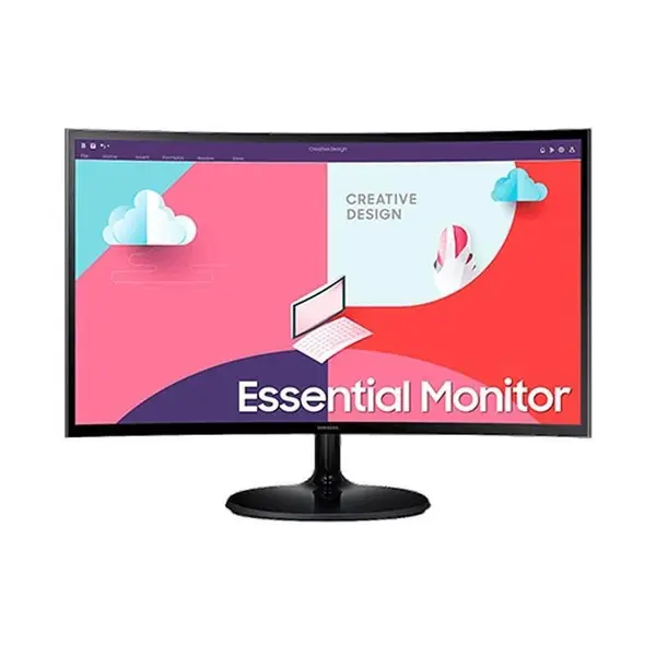 مانیتور 24 اینچ خمیده سامسونگ مدل S3 S36C LS24C360EA Samsung S3 S24C360EAM 23.5 Inch FHD