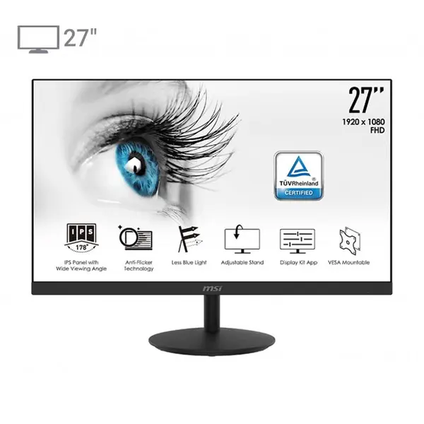 مانیتور 27 اینچ MSI مدل PRO MP271P MSI PRO MP271P Monitor - 4