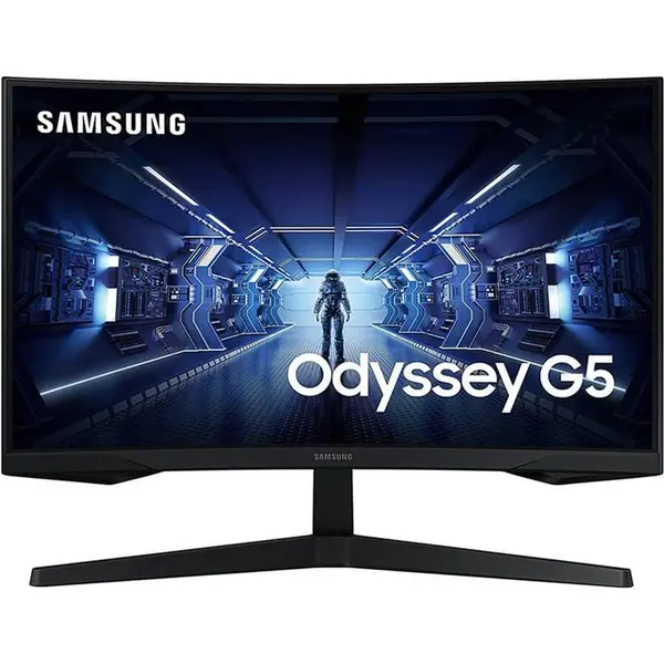مانیتور گیمینگ منحنی 27 اینچ Samsung مدل G5 Odyssey LC27G55TQWM Samsung 27G55 Gaming Curved Monitor - 2