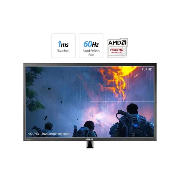 مانیتور 28 اینچ گیمینگ ایسوس مدل وی پی 28 یو کیو جی Asus Ultra HD 4K VP28UQG TN Gaming