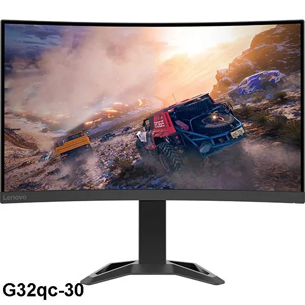 مانیتور گیمینگ 32 اینچ لنوو G32qc-30 Lenovo G32qc-30 Curved Gaming Monitor
