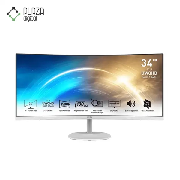مانیتور منحنی 34 اینچ MSI مدل Pro MP341CQW MSI MP341CQW