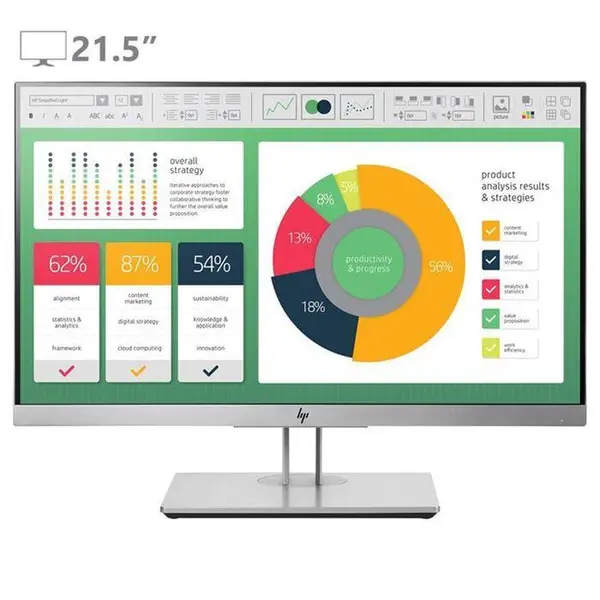 مانیتور اچ پی مدل E223 سایز 21.5 اینچ Hp E223 Monitor 21.5 Inch