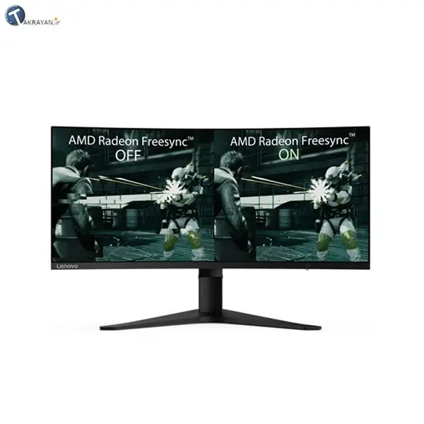 مانیتور لنوو G34w-30 سایز 34 اینچ Lenovo G34W 10 Ultra Wide 34Inch Gaming Monitor