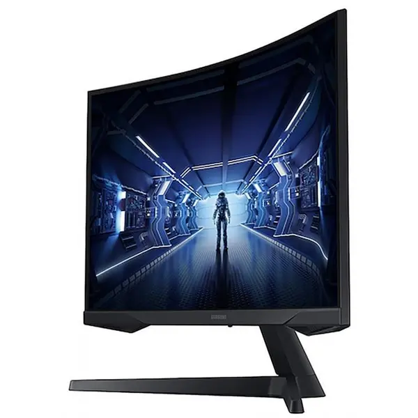 مانیتور مخصوص بازی سامسونگ مدل LC34G55TW-W سایز 34 اینچ Samsung LC34G55 Odyssey G5 34Inch LED Curved Ultra WQHD FreeSync Monitor - 3