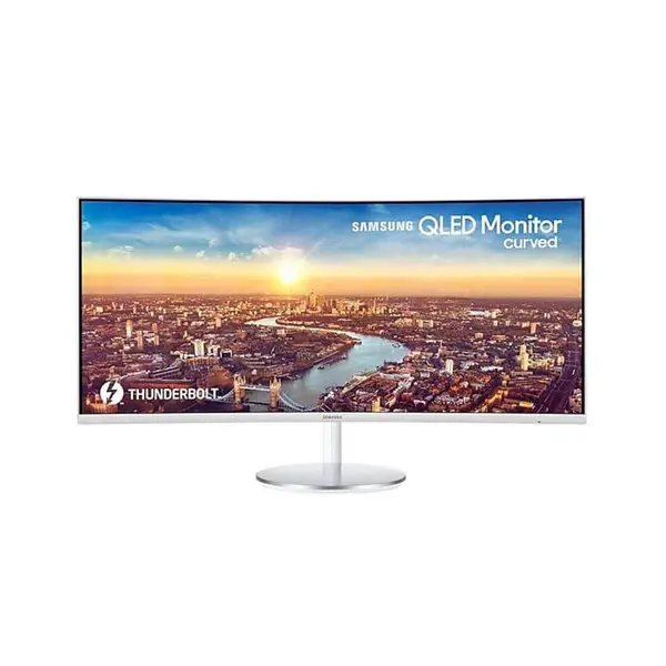 مانیتور سامسونگ LC34J791WTNXZA سایز 34 اینچ samsung C34J791 34 Inch 100Hz Free-Sync QLED Curved Monitor - 2