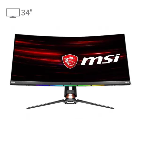 مانیتور خمیده گیمینگ ام اس آی Optix MPG341CQR MSI Optix MPG341CQR 144HZ 1ms 34Inch WQHD Curved Gaming Monitor - 5