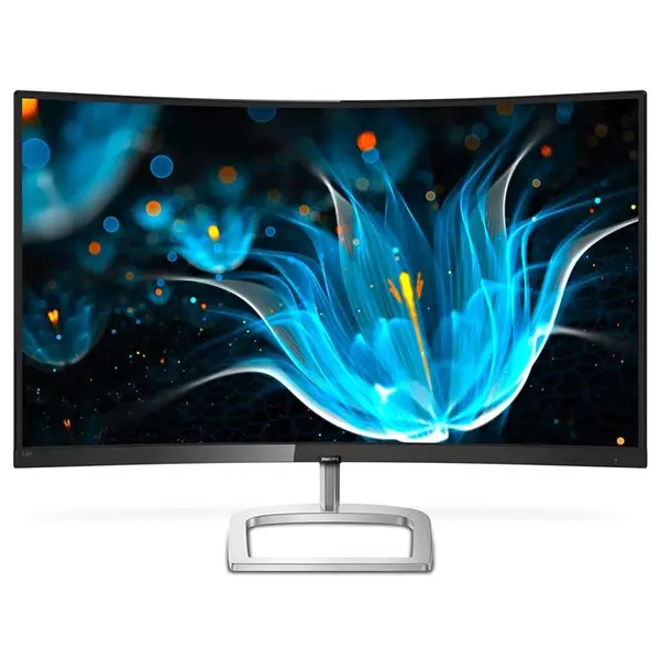Philips 328E9QJAB 31.5" Curved Frameless Monitor, Full HD 1080P, 128% sRGB & 102% NTSC, FreeSync, HDMI/DisplayPort/VGA, VESA - 3