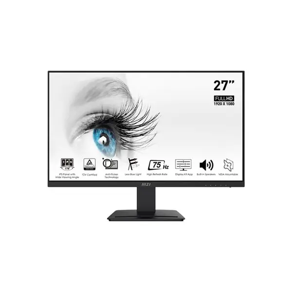 مانیتور ام اس آی مدل PRO MP273 سایز 27 اینچ MSI Monitor Pro MP273 27inch - 2