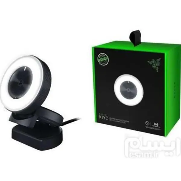 وب کم حرفه ای ریزر کیو Razer Kiyo با رینگ لایت