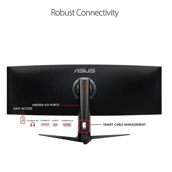 مانیتور ایسوس مدل ROG Strix XG49VQ سایز 49 اینچ