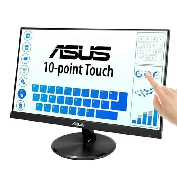 مانیتور لمسی ایسوس مدل VT229H سایز 21.5 اینچ VT229H 21.5" FHD IPS Frameless Touch Monitor - 2