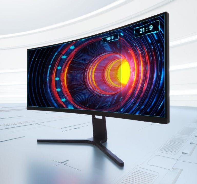 مانیتور گیمینگ شیائومی مدل Xiaomi Curved Gaming Monitor 30 گلوبال