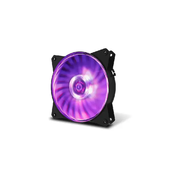 فن کیس کولرمستر مدل مستر فن ام اف 120 ال آر جی بی Cooler Master Masterfan LITE MF120L RGB Case Fan - 4