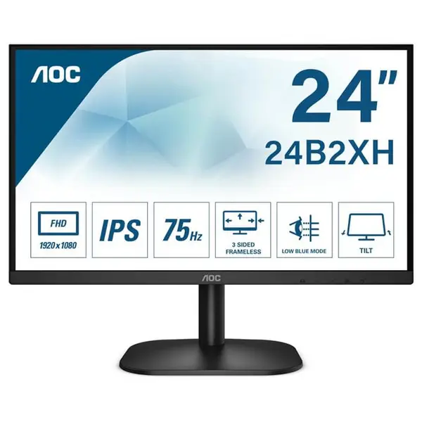 مانیتور 24 اینچ AOC 24B2XH AOC 24B2XH 24inch Full HD IPS Monitor
