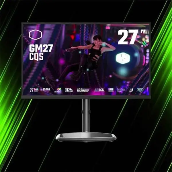 مانیتور 27 اینچی کولر مستر مدل GM27-CQS - 2