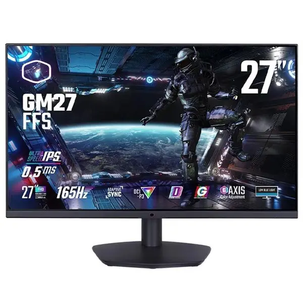 مانیتور 27 اینچی کولر مستر مدل GM27-FFS - 2