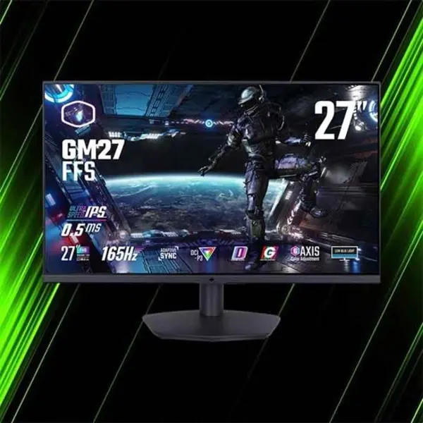 مانیتور 27 اینچی کولر مستر مدل GM27-FFS - 3