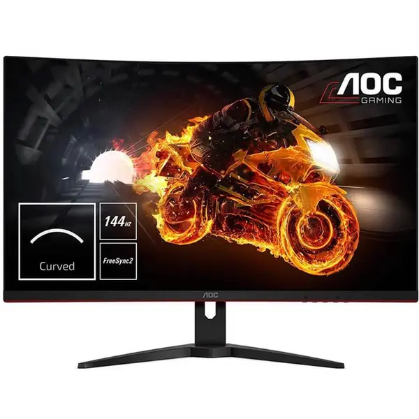 مانیتور 32 اینچ گیمینگ منحنی AOC C32G2E AOC C32G2E 32 Inch Monitor
