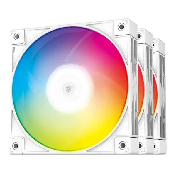 فن کیس 3 عددی دیپ کول مدل DeepCool FC120 White