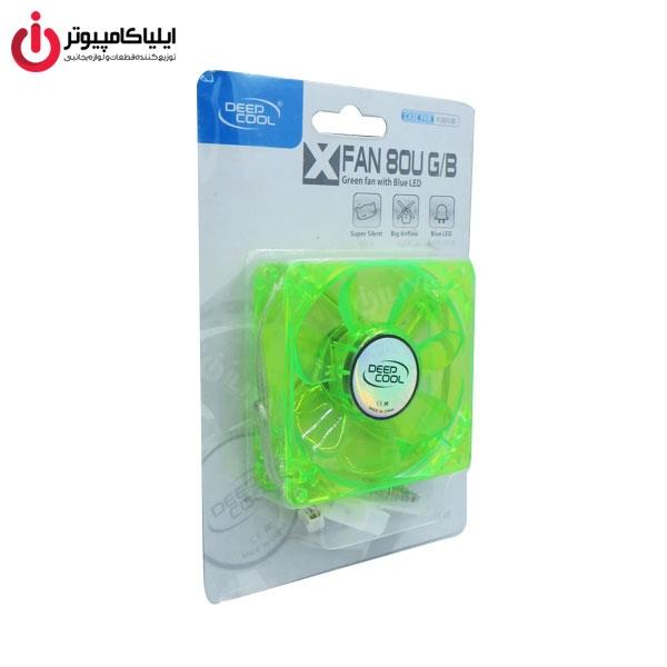 Deep Cool Case Fan 8x8 cm With LED