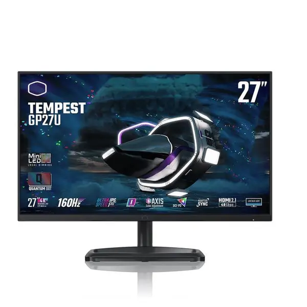 مانیتور گیمینگ کولرمستر مدل CMI-GP27-FUS Cooler Master CMI-GP27-FUS Quantum Dot MiniLED Gaming Monitor