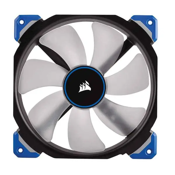 Corsair ML140 Pro LED 140mm PWM Premium Magnetic Levitation Case Fan - Blue - 4