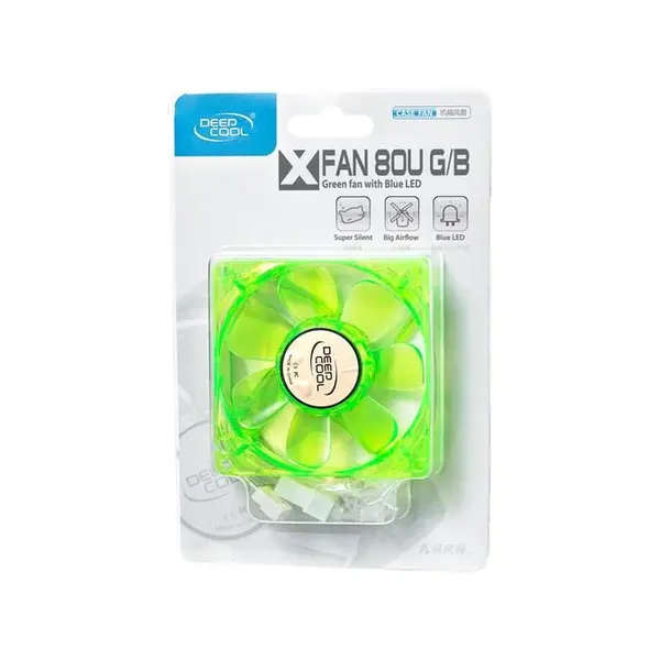 DEEPCOOL Case Fan XFAN 80U G-B - 3