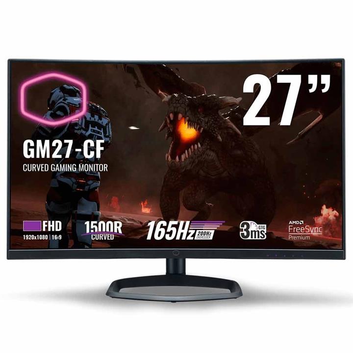 مانیتور کولر مستر GM27-CF 27 Inch Curved Gaming Monitor