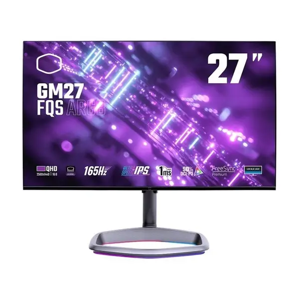مانیتور کولرمستر مدل GM27-FQS ARGB سایز 27 اینچ Cooler Master GM27 FQS ARGB 27 Inch Flat Gaming Monitor - 2