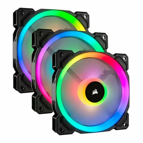 فن کیس کورسیر LL120 RGB 120mm Corsair LL120 RGB 120mm 3IN1 Case Fan