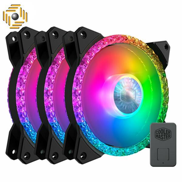 With Cooler Master FAN MF120 PRISMATIC 3IN1