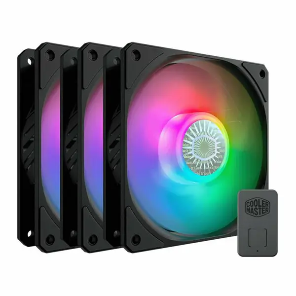 فن کیس کولر مستر مدل SICKLEFLOW 120 ARGB 3in1 Cooler Master SickleFlow 120 ARGB 3IN1 - 5