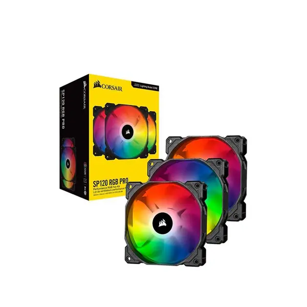فن کیس کورسیر مدل SP120 RGB PRO Corsair iCUE SP120 RGB PRO 3IN1 Case Fan - 2