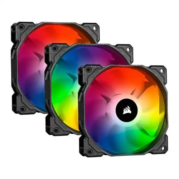 فن کیس کورسیر مدل SP120 RGB PRO Corsair iCUE SP120 RGB PRO 3IN1 Case Fan - 3