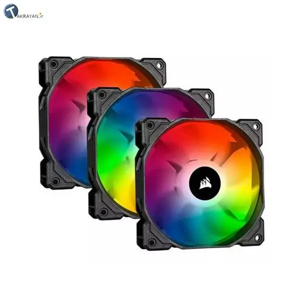 فن کیس کورسیر مدل SP120 RGB PRO Corsair iCUE SP120 RGB PRO 3IN1 Case Fan
