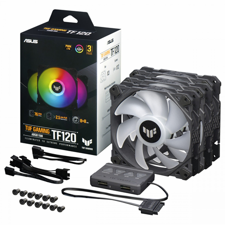 ASUS TUF Gaming TF120 ARGB Controller (3 Fans)