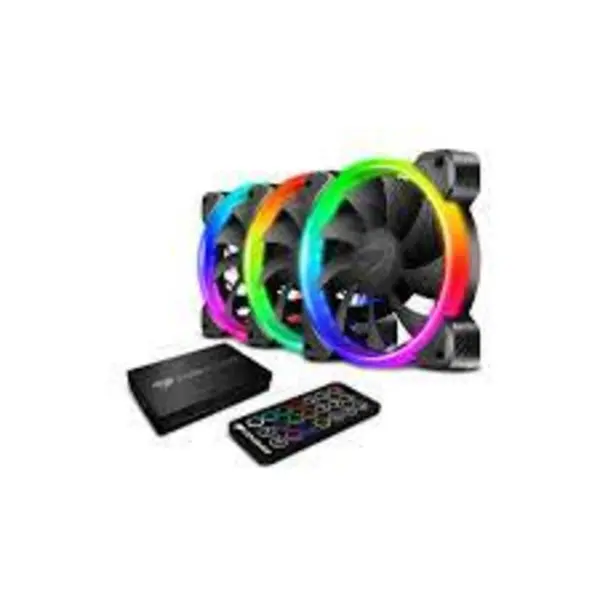 فن کیس کوگار Cougar Vortex RGB HPB 120 Cooling Kit Case Fan: Cougar Vortex RGB HPB120 3 in 1
