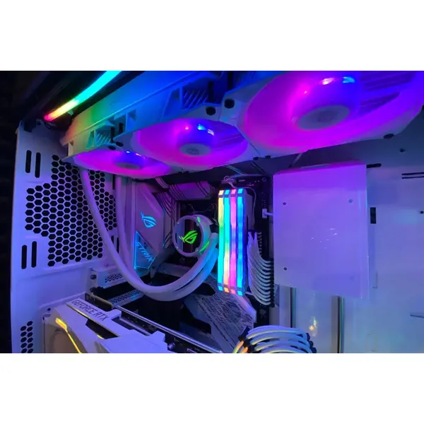 خنک کننده سی پی یو ایسوس رُگ استریکس ال سی 240 آر جی بی CPU Cooler: Asus ROG Strix LC 240 RGB