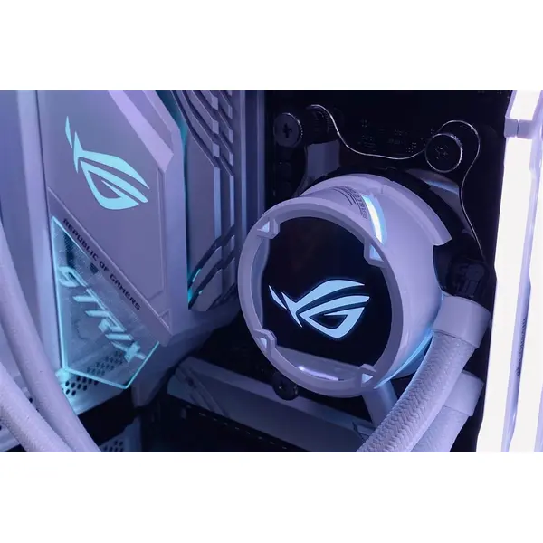 خنک کننده سی پی یو ایسوس رُگ استریکس ال سی 240 آر جی بی CPU Cooler: Asus ROG Strix LC 240 RGB