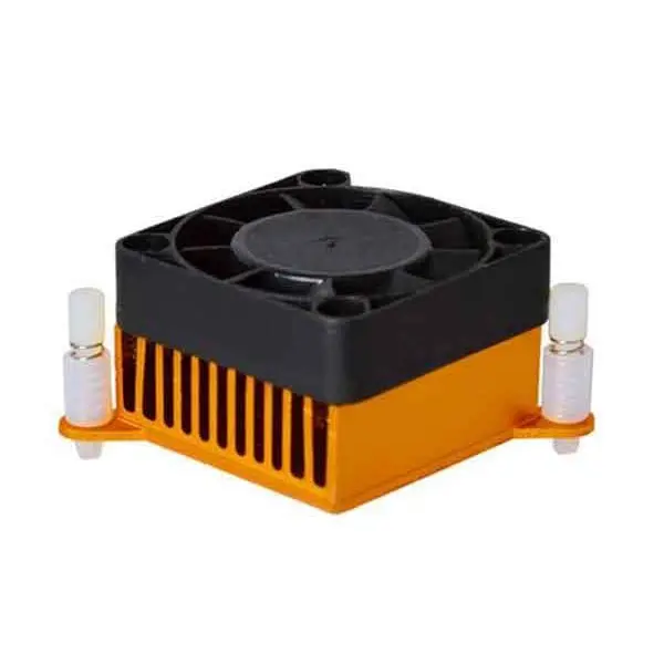 فن سایز 4x4 سانتی متر هیت سینک دار برند دی نت D-net Graphic Card Fan 4x4cm With Heat Sink