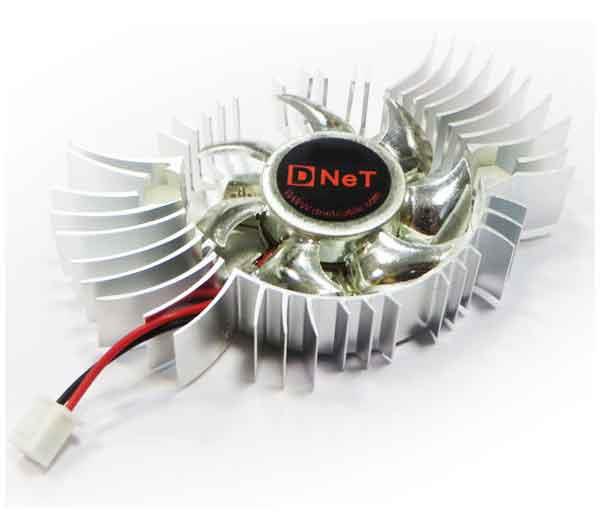 D-net Graphic Card Fan With 6x9cm Heat Sink